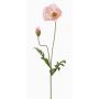 Künstliche Mohnblume LIENTJE, rosa, 65cm, Ø10cm