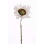 Künstliche Sonnenblume JANIKA, weiß, 60cm, Ø13cm