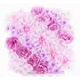 Pfingstrose Dahlie Hortensie Deko Matte EVOLET, rosa, 30x30cm