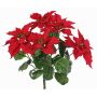Künstlicher Weihnachtsstern CATIN auf Steckstab, rot, 45cm, Ø20cm