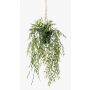 Kunstpflanze Bambus Blumenampel ANDRES im Dekotopf, 50cm