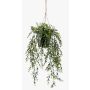 Künstliche Buchsbaum Blumenampel ANDRES im Dekotopf, 50cm
