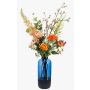 Kunstblumenstrauß FEME, orange, 110cm, Ø40cm
