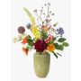 Kunstblumenstrauß FEME, orange-violett, 105cm, Ø40cm