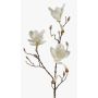 Künstliche Magnolie MALVAO, creme, 90cm, Ø10-12cm