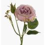 Plastik Rose CESCA, hellviolett, 40cm, Ø9cm