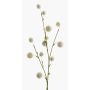 Kunstblume Schneeball Zweig ATERIDA, weiß, 80cm, Ø3-4cm