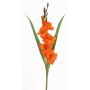 Künstliche Gladiole ELEA, orange, 80cm, Ø7-9cm