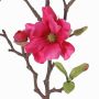 Magnolienzweig künstlich MARGA, pink, 80cm, Ø7-8cm