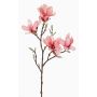 Künstlicher Sternmagnolien Zweig AZULA, rosa, 60cm, Ø9-11cm