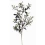 Kunstzweig Olive PANOS auf Steckstab, schwer brennbar, 110cm