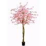 Japanischer Kirschbaum künstlich TIFFY, Echtstämme, Blüten, rosa, 240cm