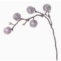 Deko Edeldistel Zweig ROBBY, silber, 100cm, Ø6cm