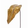 Indisches Blumenrohr Blatt künstlich DEBY, gold, 95cm