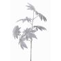 Künstlicher Papaya Zweig NUBIE, gefroren, grau, 70cm