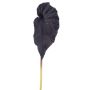 Kunstblatt Blattbegonie THEODORIC, dunkelviolett, 40cm