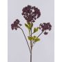 Kunstblumenzweig Schafgarbe VOLKERDINE, dunkelviolett, 70cm