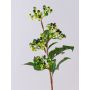 Unechter Zweig Holunderbeeren CHATANGA mit Früchten, grün-rot, 60cm