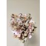 Kunstblume Hortensie MANDISA, grün-rosa, 45cm, Ø16cm