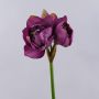 Kunst Blume Amaryllis MAURINE, violett, 80cm