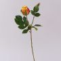 Künstliche Rose RENESMEE, gelb-rot, 45cm, Ø6cm
