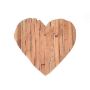 Herz Holz Dekotablett HALFDAN, natur, 21x20x5,5cm