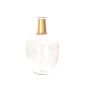 Ballonvase ROYCE, transparent-gold, 26cm, Ø15cm