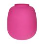 Glas Blumenvase CAYDENCE, pink-matt, 25,3cm, Ø22,2cm