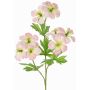 Kunstpflanze Storchenschnabel Zweig ZEDENA, rosa-creme, 70cm, Ø6cm