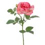 Kunstblume Rose WAIOLA, rosa-pink, 65cm, Ø11cm