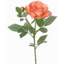 Kunstblume Rose WAIOLA, pfirsich, 65cm, Ø11cm