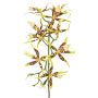 Künstliche Brassia Orchidee ORELA, gelb-rot, 90cm