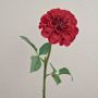 Künstliche Dahlie TINKALA, rot, 60cm, Ø12cm