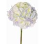 Kunst Hortensie LIRLAFY, hellblau-creme, 65cm, Ø20cm