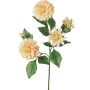 Dekozweig Dahlie künstlich QUINKA, creme-rosa, 70cm