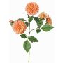 Dekozweig Dahlie künstlich QUINKA, pfirsich, 70cm
