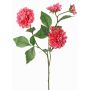 Dekozweig Dahlie künstlich QUINKA, pink, 70cm