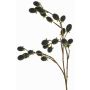 Deko Zweig Brombeere URUMA mit Früchten, schwarz, 90cm