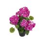 Kunstblume Geranie ELISABETTA im Dekotopf, violett, 35cm