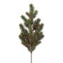 Künstliches Gesteck Tanne YOLTAK mit Beeren, rot-grün, 65cm
