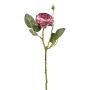 Kunstblume Kohl-Rose VOMTE, Trockenoptik, mauve, 45cm, Ø7cm