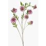 Kunstzweig Scabiosa RUXTER, hellrosa, 110cm, Ø7-9cm