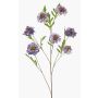 Kunstzweig Scabiosa RUXTER, lila, 110cm, Ø7-9cm