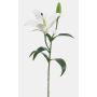 Kunstblume Tigerlilie MIXLON, weiß, 55cm, Ø13cm
