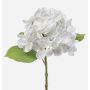 Hortensie künstlich EXORIN, weiß, 50cm, Ø17cm