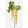 Große Kunstblume Blauregen Zweig NISSRINE mit Blüten, gelb, 145cm