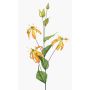 Künstlicher Zweig Gloriosa KEXROL, gelb-orange, 105cm
