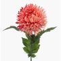 Künstliche Chrysantheme SAXLER, koralle, 60cm, Ø12cm