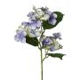 Künstlicher Zweig Hortensie WILFOX, blau-grün, 45cm