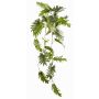 Künstliche Hängepflanze Philodendron selloum SNALVI auf Steckstab, 90cm